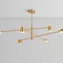 Loft Industry Modern - Brass Button Chandelier